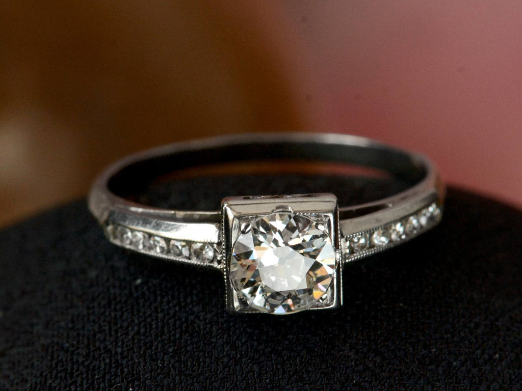 c1930 Deco 0.60ct Ring (front view)
