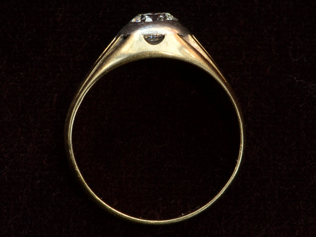 c1920 Deco 0.70ct Ring (profile view)