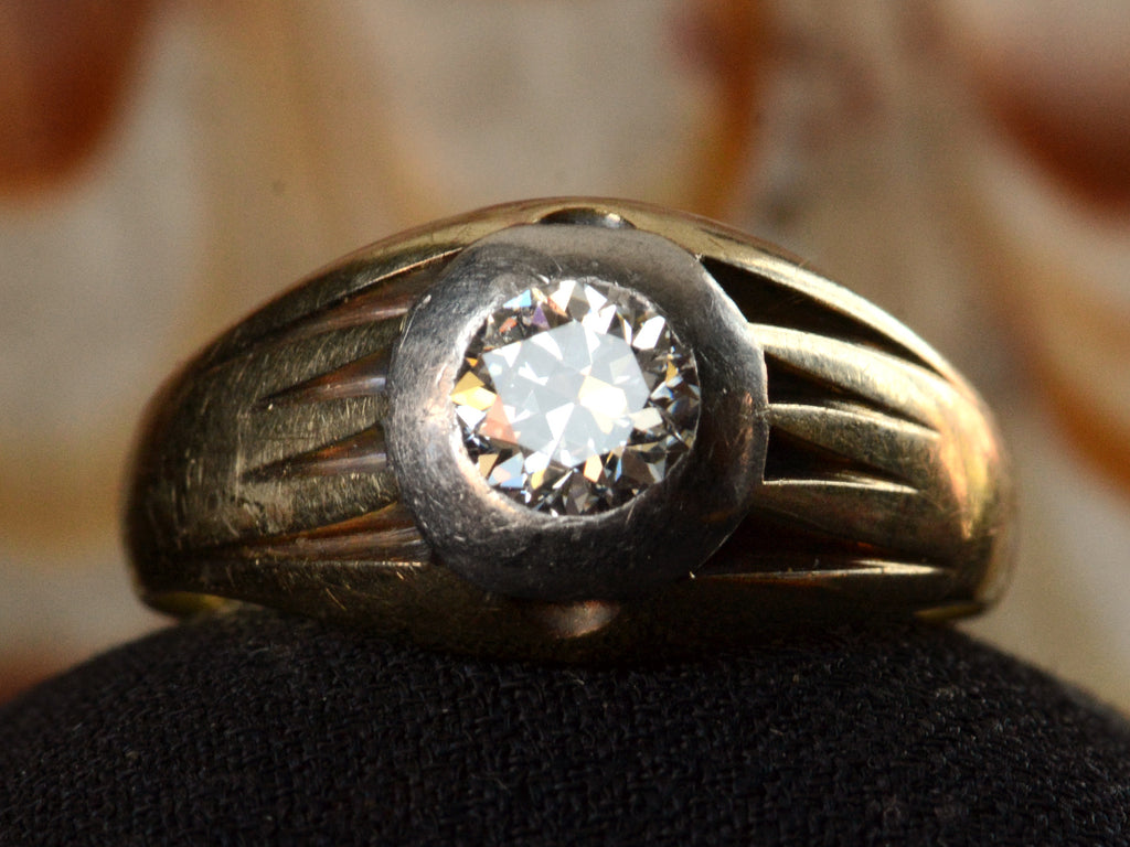 c1920 Deco 0.70ct Ring (front view)