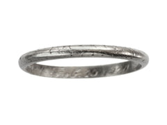 thumbnail of 1924 Patterned Platinum Band (shown on white background)