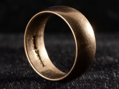 c1890 7.7mm 14K Band (side profile view)