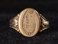 thumbnail of c1920 "C" Signet Ring (detail)