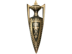 thumbnail of c1870 Pique Amphora Pendant (on white background)