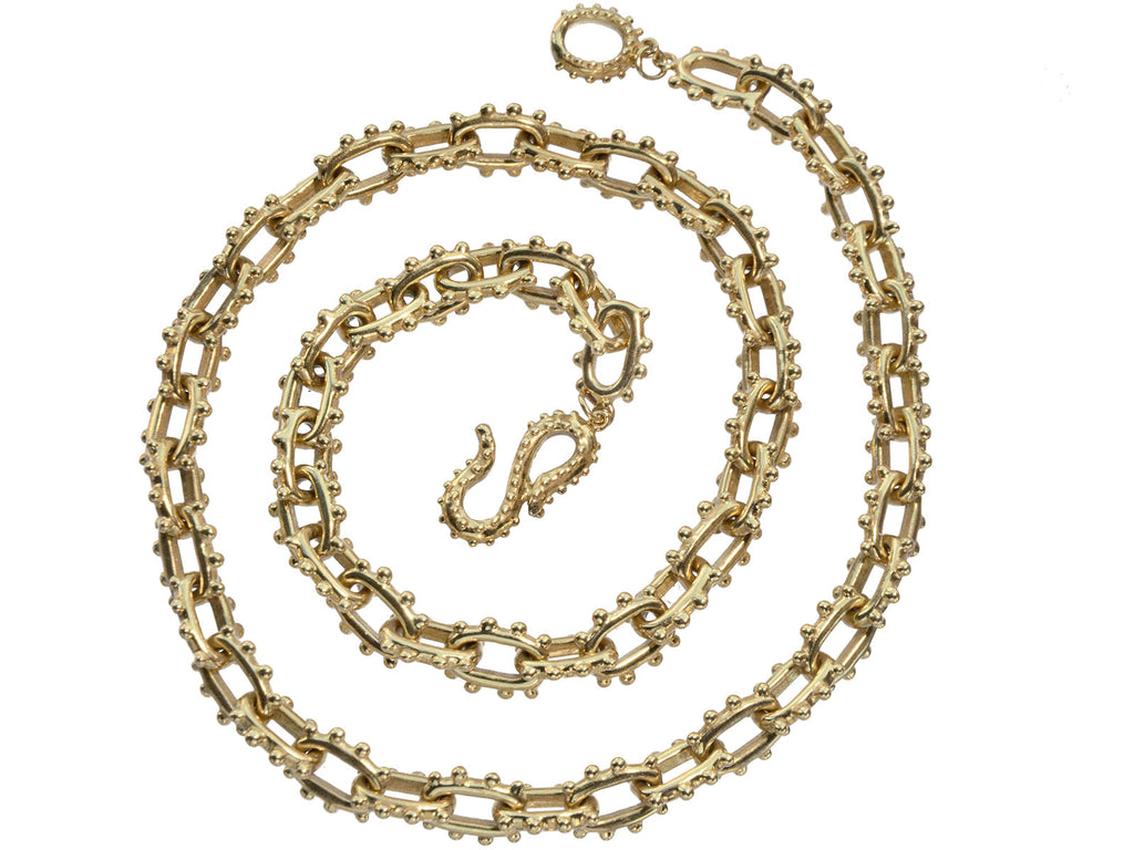 c1990 18K Barnacle Chain (on white background)