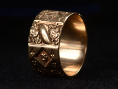 thumbnail of c1890 Victorian Cigar Band (side view)