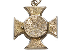 thumbnail of 1901 English Cross Locket (on white background)