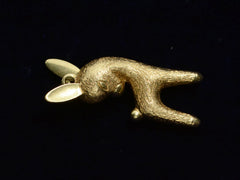 thumbnail of c1980 Baby Deer Charm (profile view)