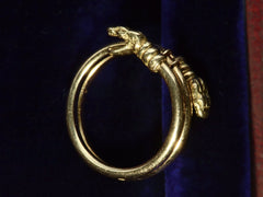 thumbnail of c1950 French Snake Ring (side view)