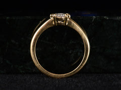 EB 1.26ct Oval Ring (profile view)