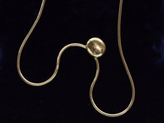 EB Demantoid Necklace (back side detail)