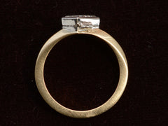EB Diamond Locket Ring (profile view)