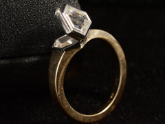 EB Diamond Locket Ring (shown open profile view)