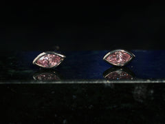 thumbnail of EB Pink Diamond Studs (detail)