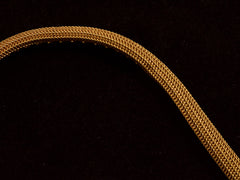 thumbnail of c1890 French Mesh Collar (chain detail view)