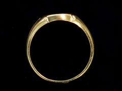 c1910 French Signet Ring (profile view)