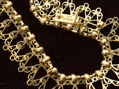 c1930 Gay Frères 18K Collar (clasp detail view)