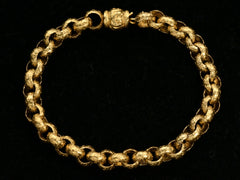 thumbnail of c1820 Georgian Chain Bracelet (on black background)