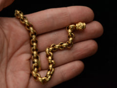 thumbnail of c1820 Georgian Chain Bracelet (on hand for scale)