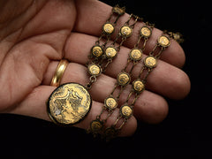 thumbnail of c1890 Japanese Locket (on hand for scale)