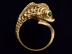 c1960 Koi Fish Ring (profile view)