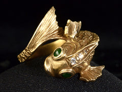 c1960 Koi Fish Ring (right side view)