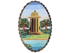 thumbnail of c1870 Micromosaic Brooch (on white background)