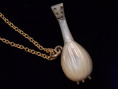 thumbnail of c1890 Mother of Pearl Lute (backside)