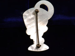 c1900 Snake & Cup Pin (back view)