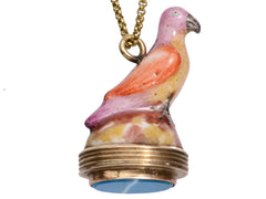 c1760 Parrot Fob Necklace (on white background)