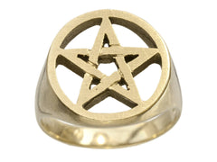 thumbnail of c1970 Pentagram Ring (on white background)