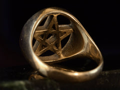 thumbnail of c1970 Pentagram Ring (backside)