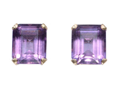 thumbnail of c1940 Amethyst Studs (on white background)