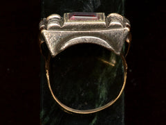 1930s Renaissance Revival Ring (profile view)