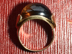 thumbnail of 1970s Smokey Quartz Ring (profile)