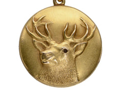 thumbnail of c1890 Victorian Stag Locket (on white background)