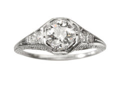 thumbnail of c1920 Tiffany & Co 0.65ct Ring (on white background)