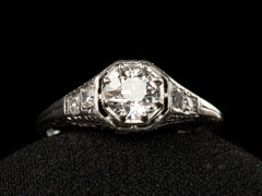 thumbnail of c1920 Tiffany & Co 0.65ct Ring (detail)