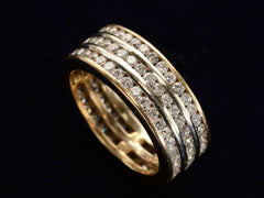 c1980 Triple Eternity Band (top view)