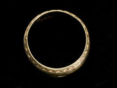 c1940 Wide Decorated Band (profile view)