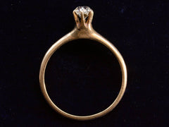 thumbnail of c1900 Victorian Solitaire (profile view)