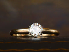 thumbnail of 1920s 0.47ct Diamond Solitaire (detail)