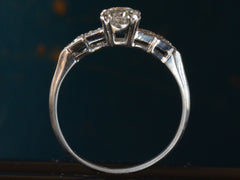thumbnail of 1930s 0.55ct Art Deco Ring (profile view)