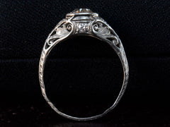 thumbnail of 1920s Art Deco 0.57ct Ring (profile view)