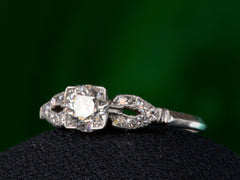 1930s Art Deco 0.61ct Engagement Ring