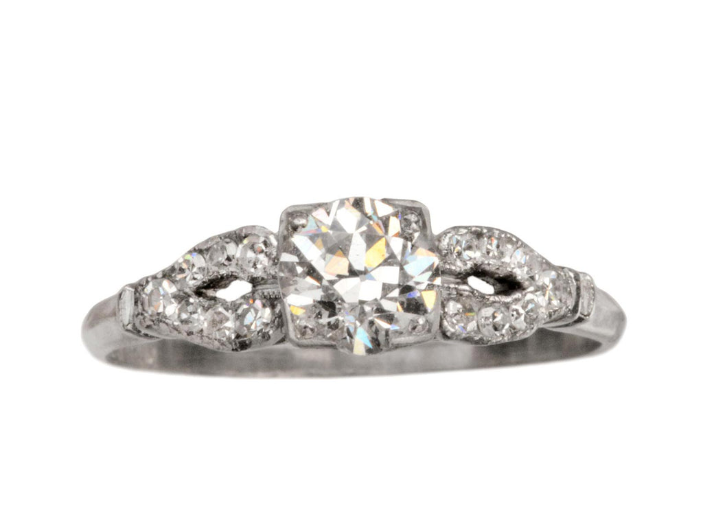 1930s Art Deco 0.61ct Engagement Ring