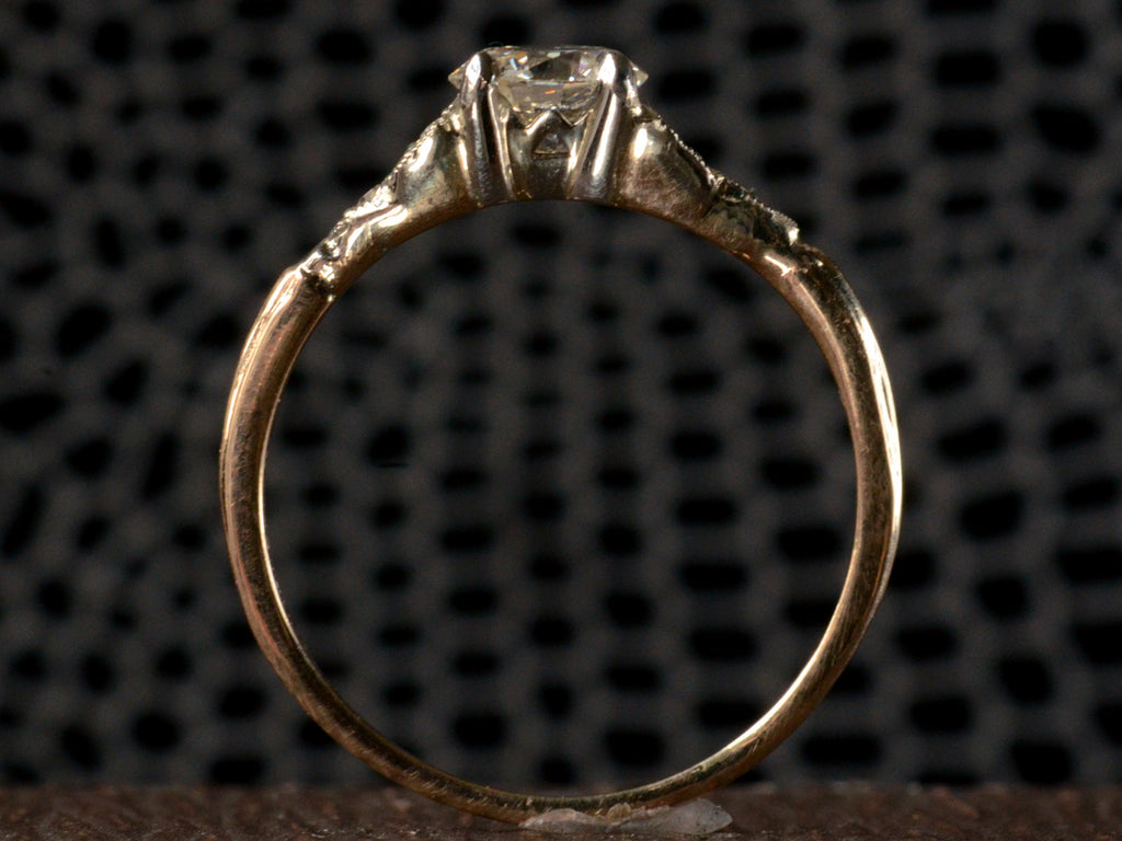 1930s Deco 0.66ct Diamond Ring (profile view)