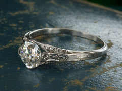 1920s J.E. Caldwell 0.73ct Diamond Engagement Ring