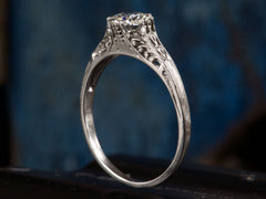 1920s J.E. Caldwell 0.73ct Diamond Engagement Ring