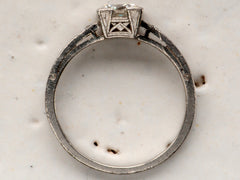 1920s Art Deco 0.76ct Engagement Ring