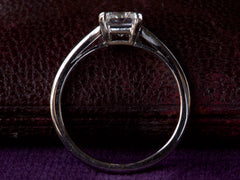 thumbnail of 1940s Tiffany 0.88ct Emerald Cut (profile view)